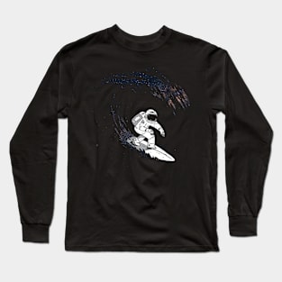 Astronaut Space Surfer Long Sleeve T-Shirt